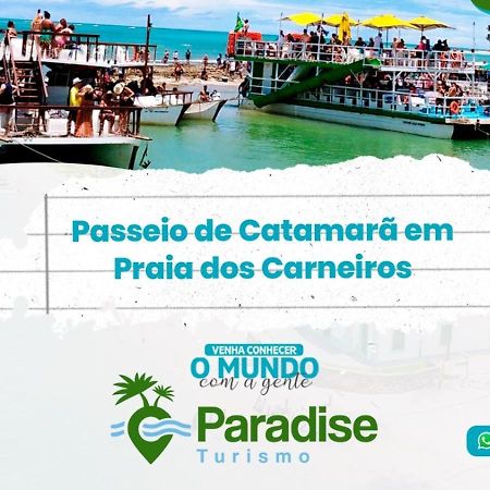 Flat praia dos carneiros eco resort 26 Tamandaré Exterior foto